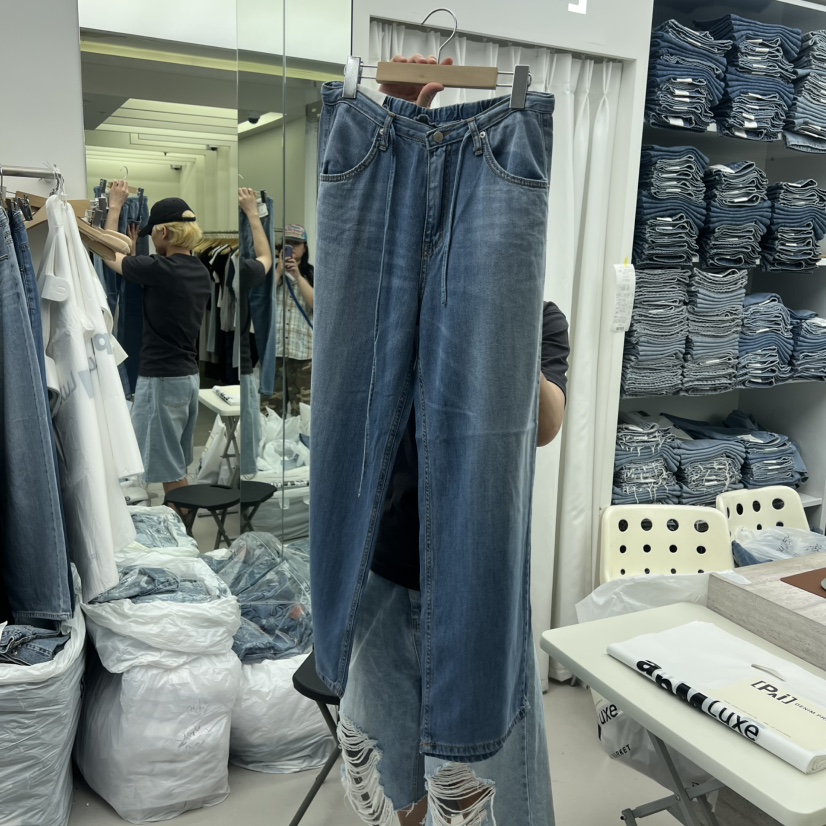 PAI韓國代購女士新款時尚人氣26夏季推薦熱賣休閑牛仔褲[PΛi]_PAi牛仔褲圖色1