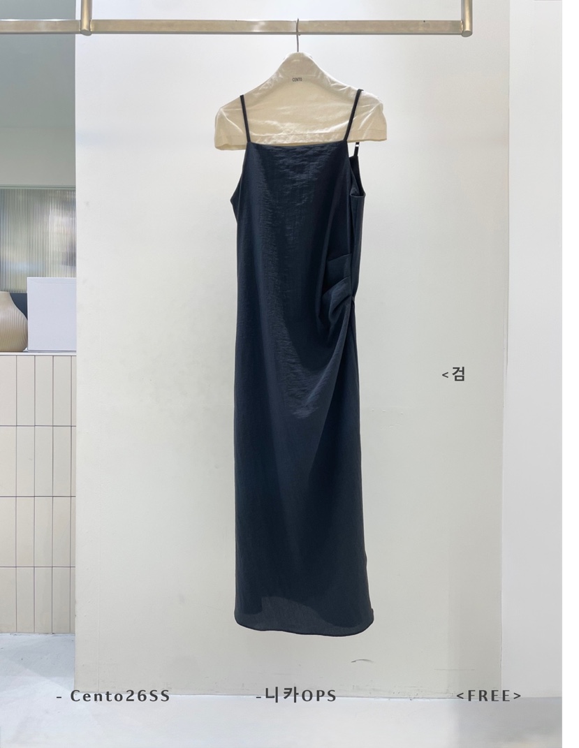 CENTO韓國直郵女裝新品推薦26夏季休閑時尚熱賣連衣裙OPSCENTO連衣裙圖色4