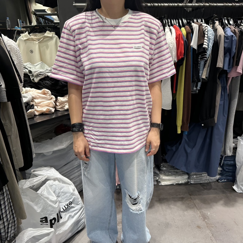 STAR-L韓國代購女裝新品休閑26夏季推薦熱賣時尚人氣T恤STAR-LT恤圖色2