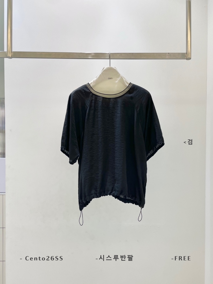 CENTO韓國代購女裝新品時尚推薦休閑26夏季襯衫蕾絲衫透視CENTO襯衫/蕾絲衫圖色3