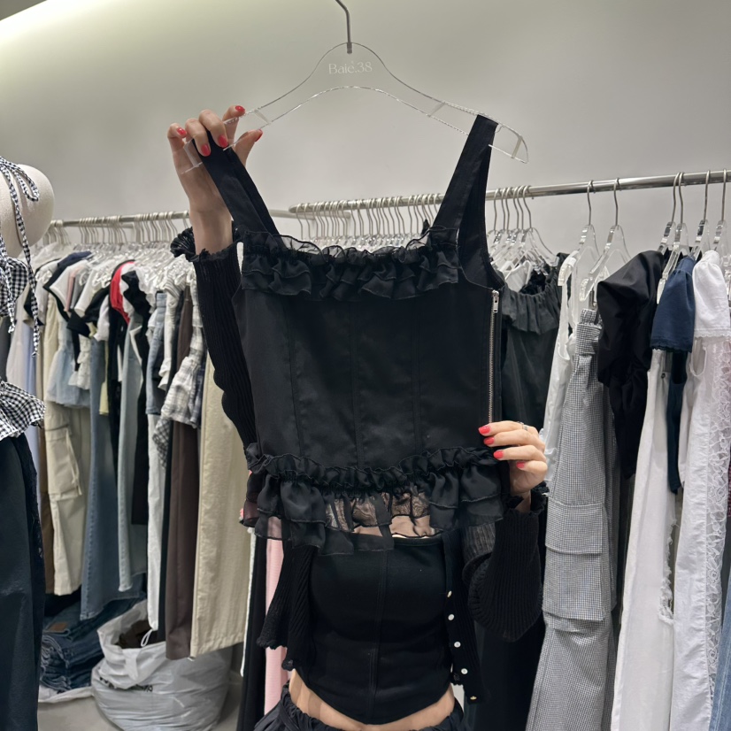 BAIE.38韓國直郵實拍女裝新款推薦26夏季休閑熱賣吊帶背心BAIE.38吊帶/背心圖色2