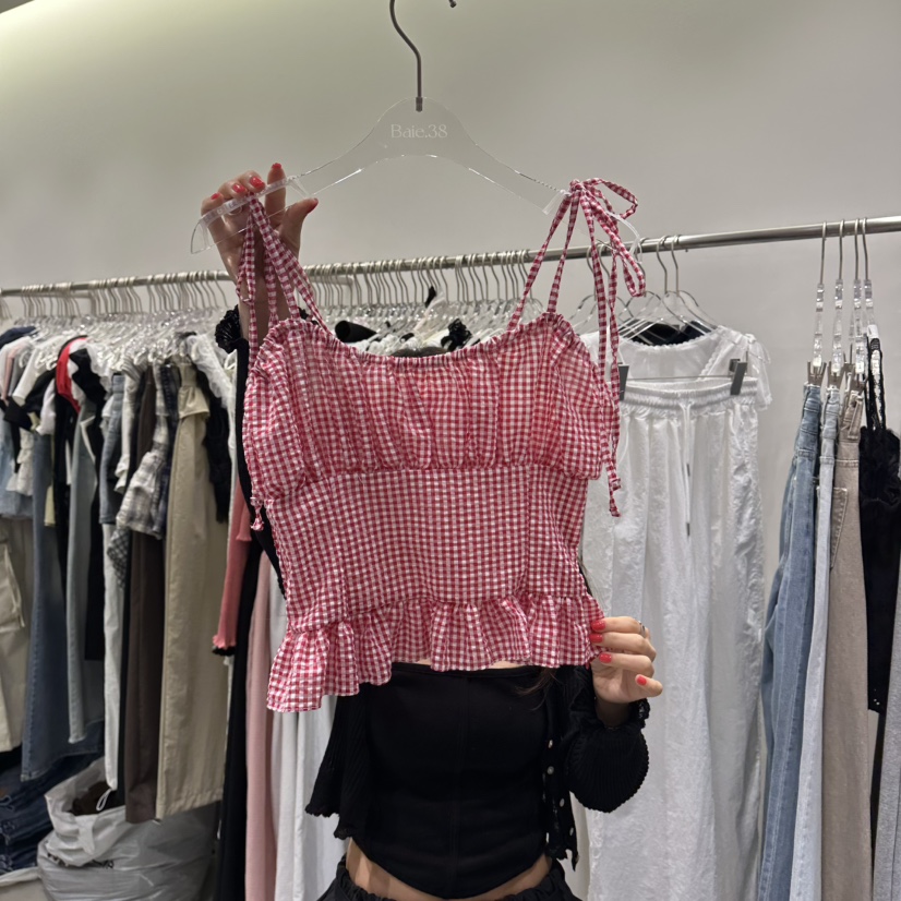BAIE.38韓國東大門代購女裝新品時尚熱賣休閑推薦吊帶背心BAIE.38吊帶/背心圖色2