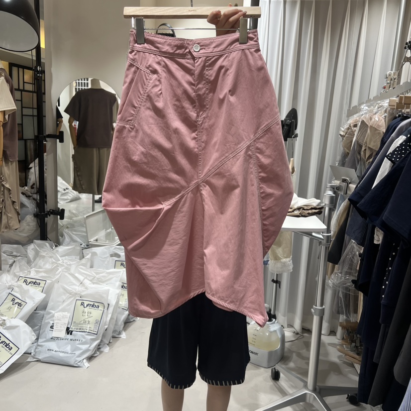 RUMBA韓國直郵實拍女士新款時尚26夏季推薦人氣半身裙中短裙RUMBA半身裙/中短裙圖色2