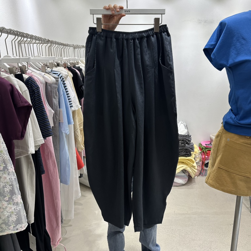 INNI韓國直郵實拍女裝新品26夏季推薦時尚休閑熱賣休閑褲inni休閑褲圖色2