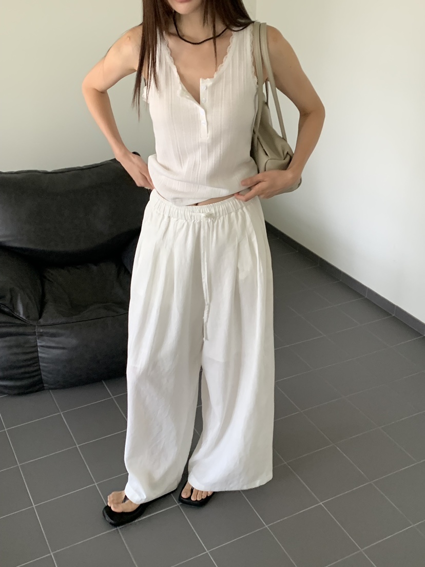 RIVER RAIN韓國東大門代購女裝新品休閑時尚26夏季休閑褲RIVER RAIN休閑褲
