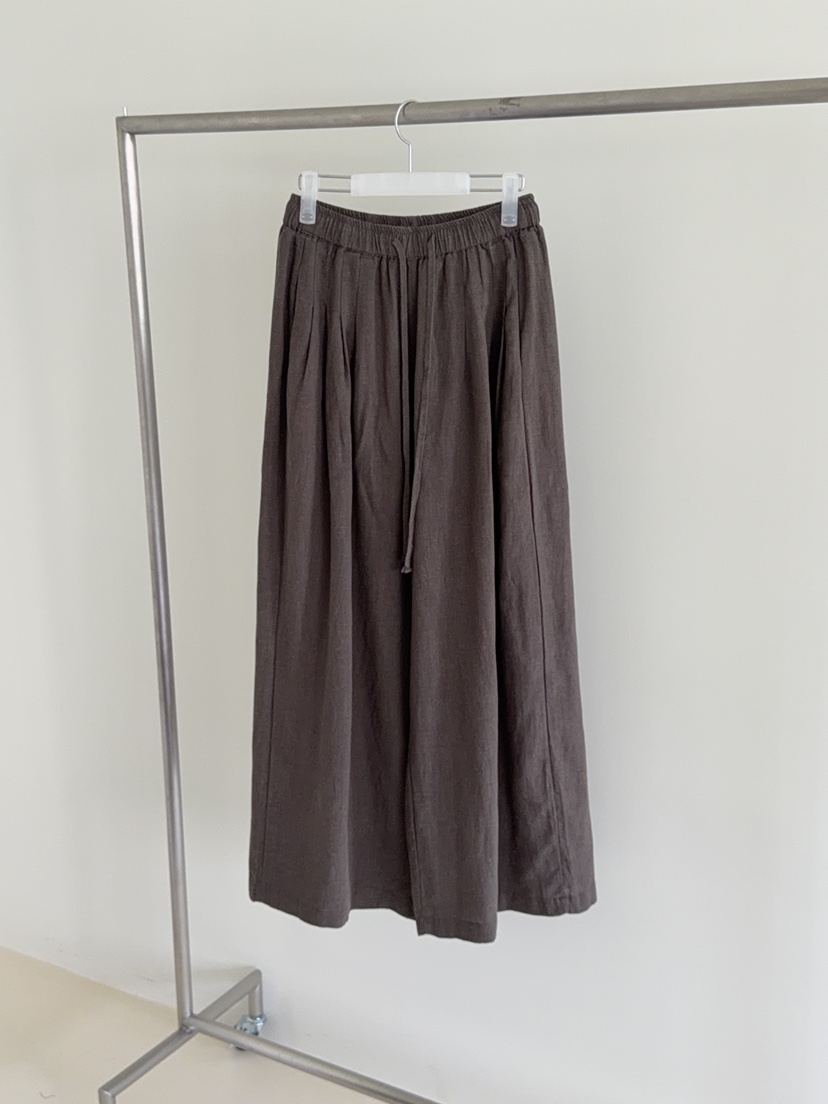 RIVER RAIN韓國東大門代購女裝新品休閑時尚26夏季休閑褲RIVER RAIN休閑褲圖色2棕色
