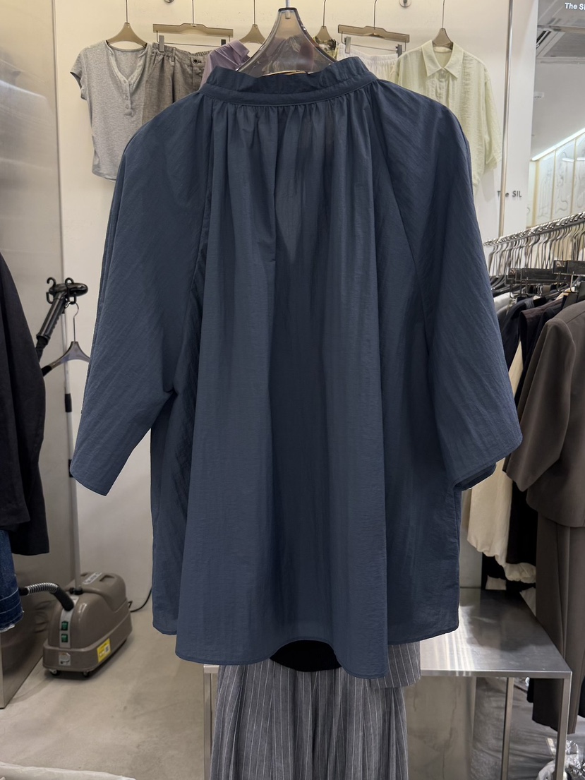 THE SIL韓國直郵女裝新品26夏季休閑人氣襯衫蕾絲衫荷葉邊THE SIL/1 2ILLY襯衫/蕾絲衫