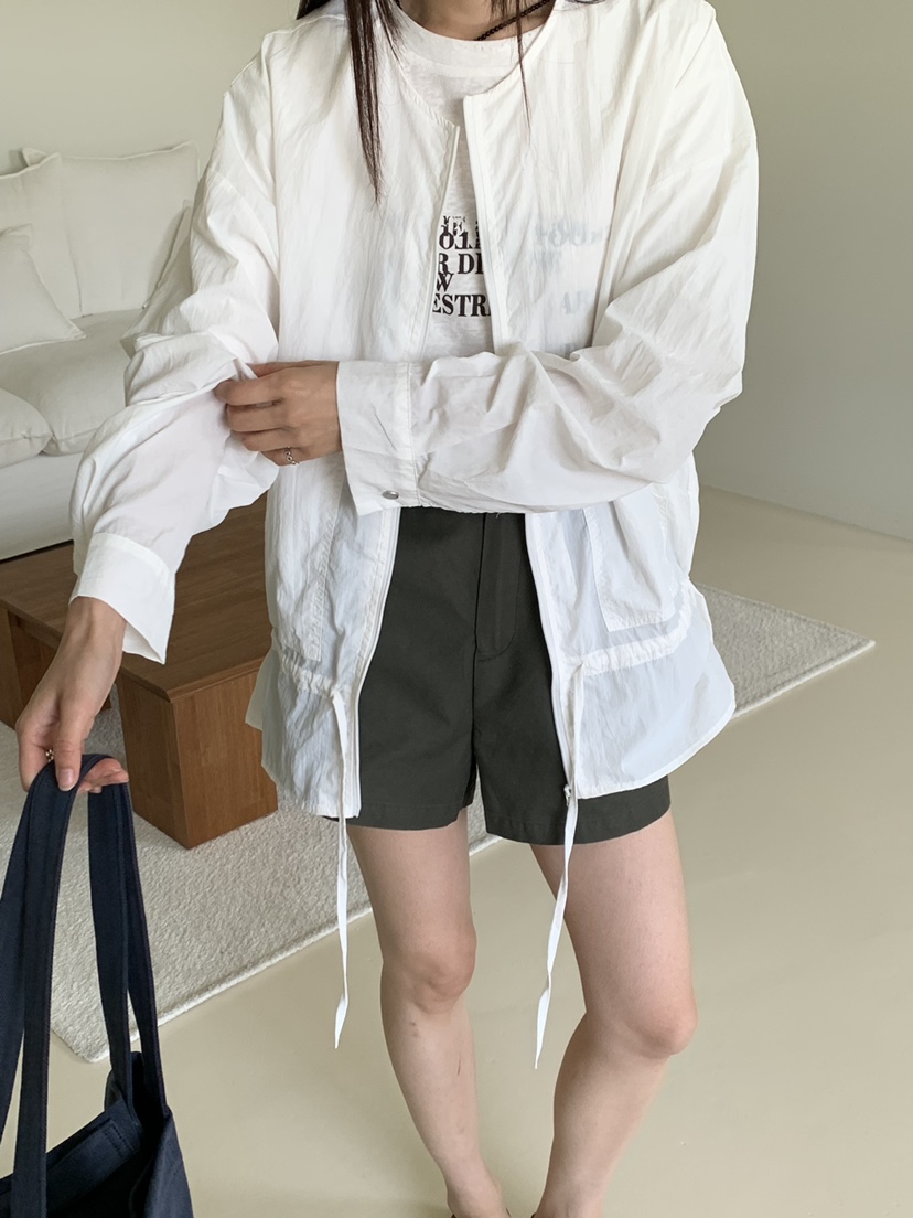 RIVER RAIN韓國代購女士新品人氣推薦熱賣26夏季時尚夾克RIVER RAIN夾克