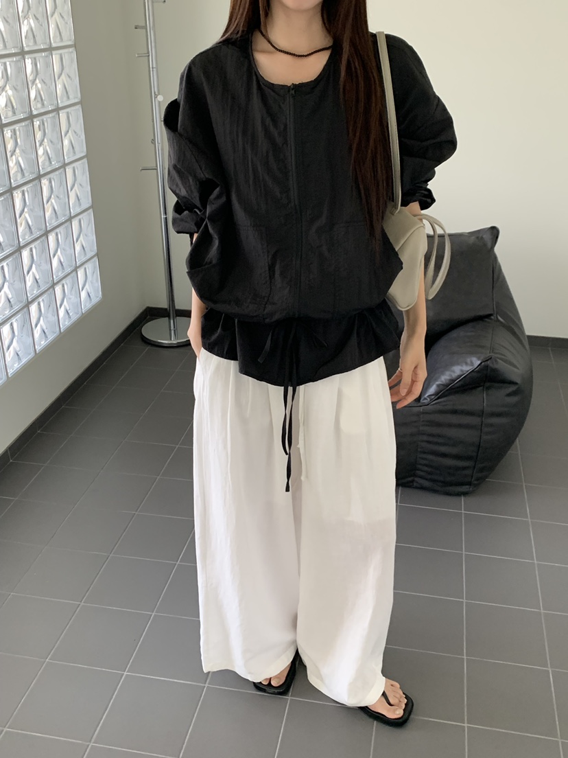 RIVER RAIN韓國代購女士新品人氣推薦熱賣26夏季時尚夾克RIVER RAIN夾克