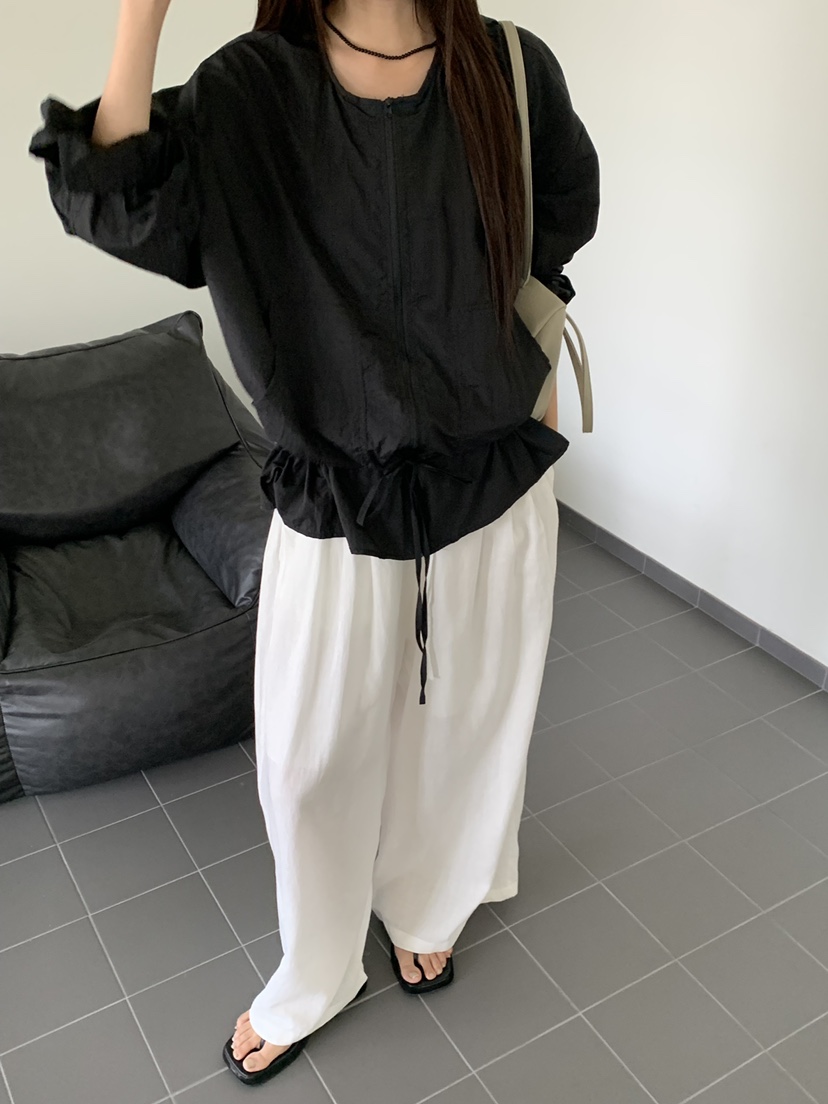 RIVER RAIN韓國代購女士新品人氣推薦熱賣26夏季時尚夾克RIVER RAIN夾克