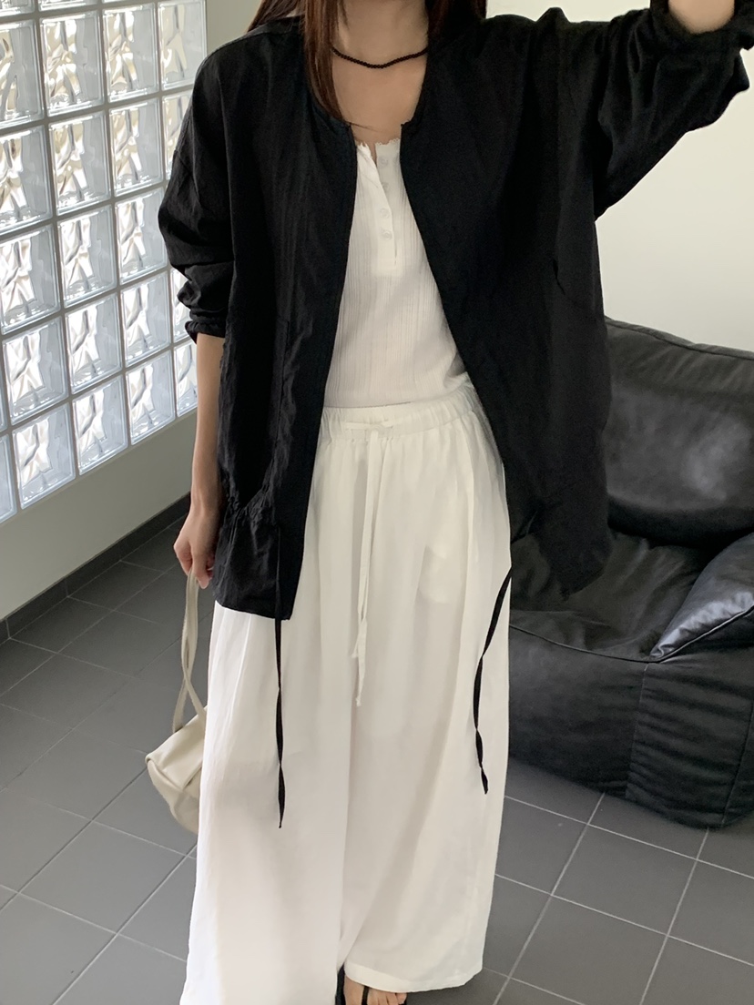 RIVER RAIN韓國代購女士新品人氣推薦熱賣26夏季時尚夾克RIVER RAIN夾克
