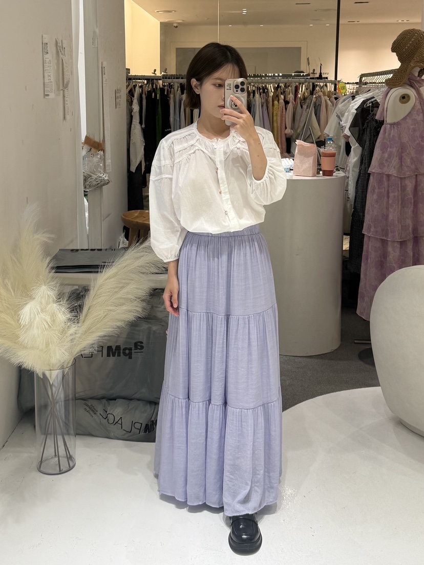 FABRIC韓國東大門代購女士新款推薦人氣時尚熱賣休閑長裙FABRIC長裙