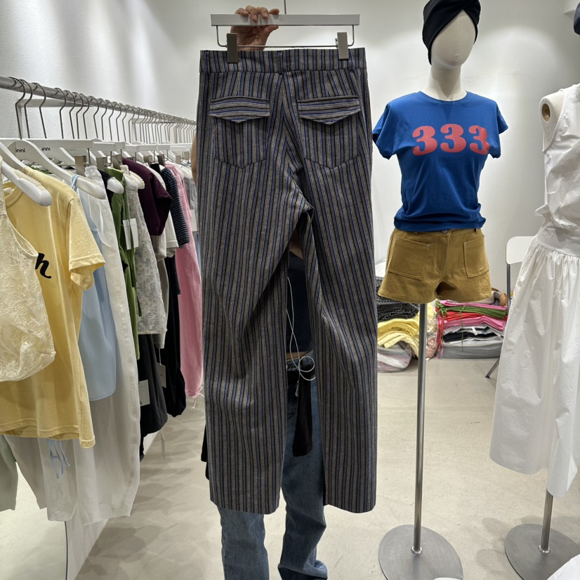 INNI韓國代購女裝新品時尚休閑推薦26夏季人氣休閑褲修身inni休閑褲