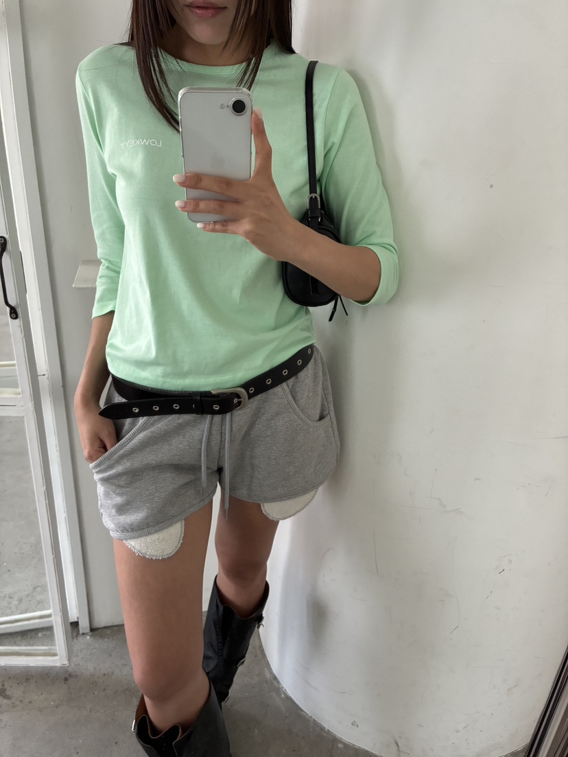 ACME韓國代購女裝新款休閑時尚推薦26夏季熱賣人氣長袖T恤ACME長袖T恤