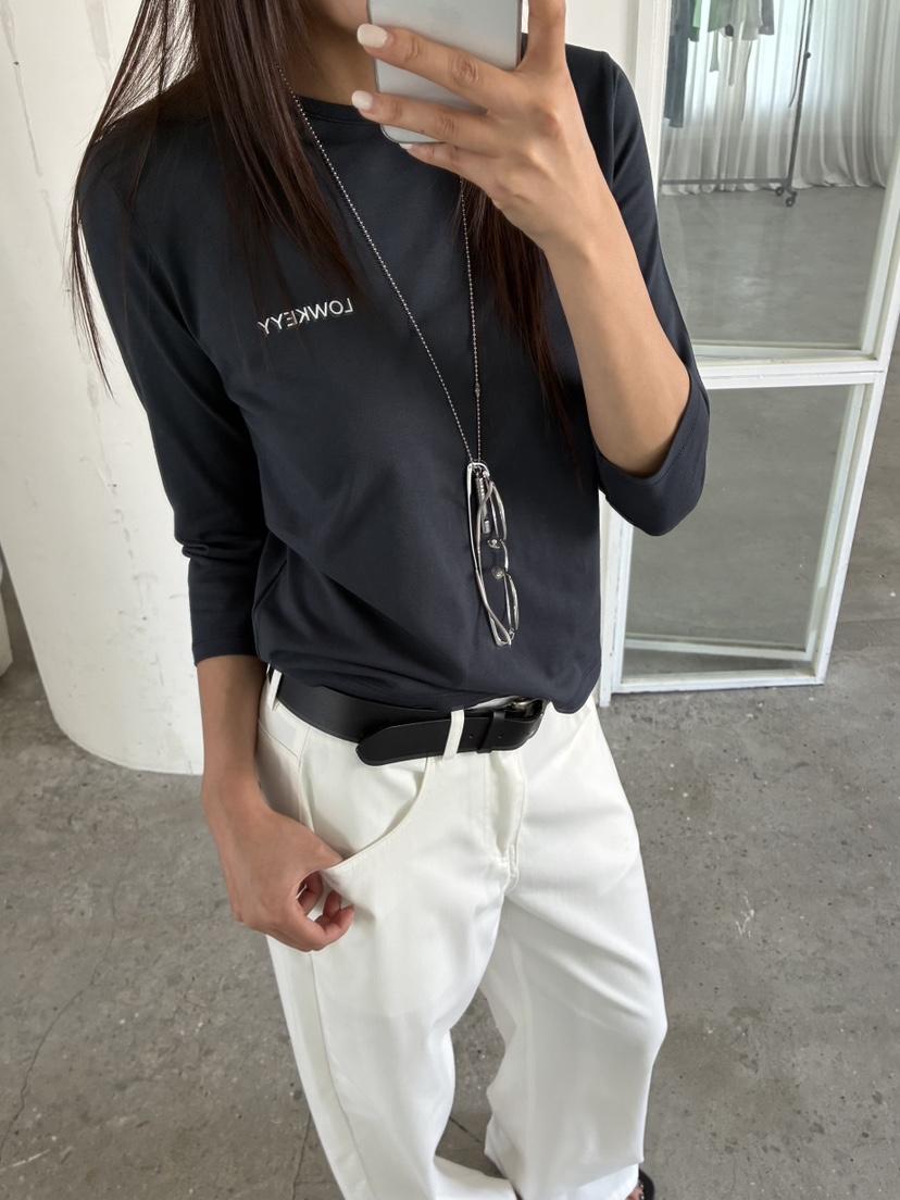 ACME韓國代購女裝新款休閑時尚推薦26夏季熱賣人氣長袖T恤ACME長袖T恤