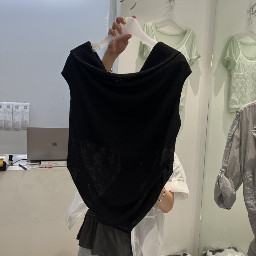 AUBE韓國直郵實拍女裝新品熱賣休閑推薦時尚人氣26夏季T恤AUBET恤圖色2