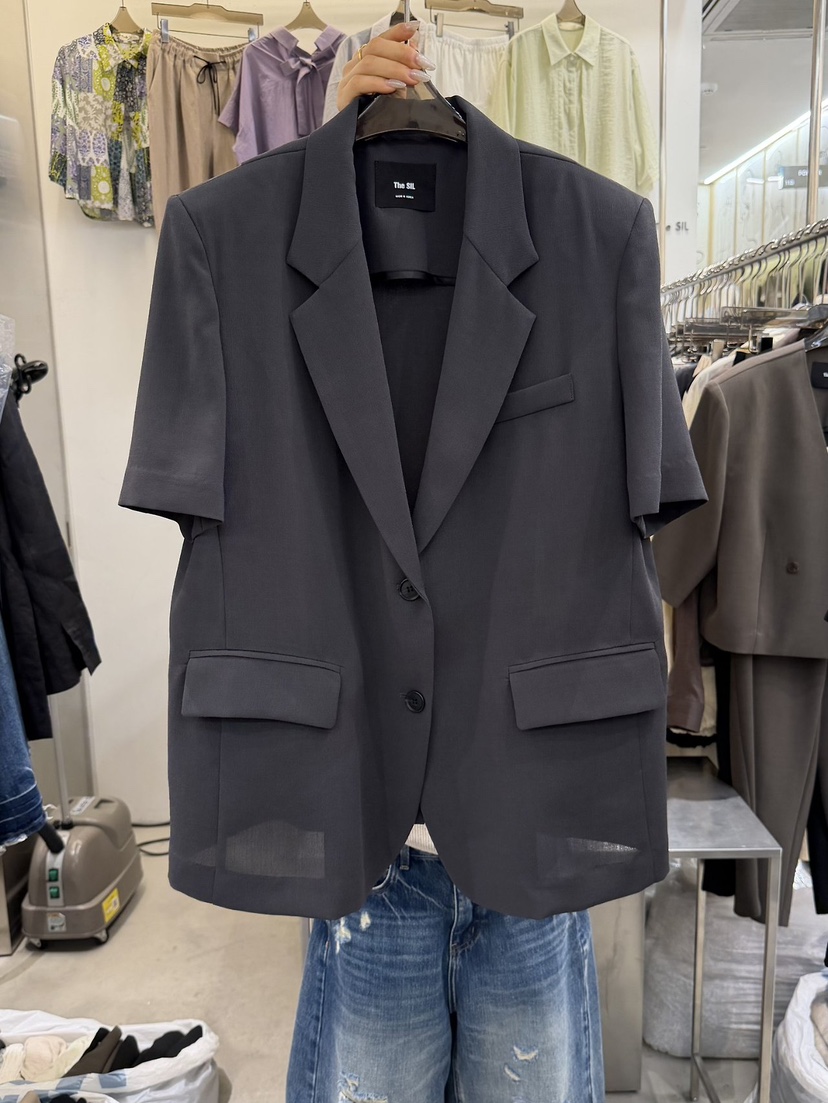 THE SIL韓國東大門代購女裝新款休閑人氣時尚推薦西裝西服THE SIL/1 2ILLY西裝/西服圖色1