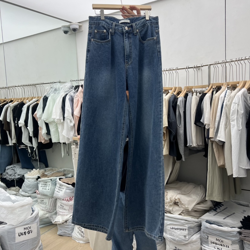 MOI-A韓國直郵女士新品熱賣休閑時尚26夏季推薦人氣牛仔褲MOI-A牛仔褲圖色3
