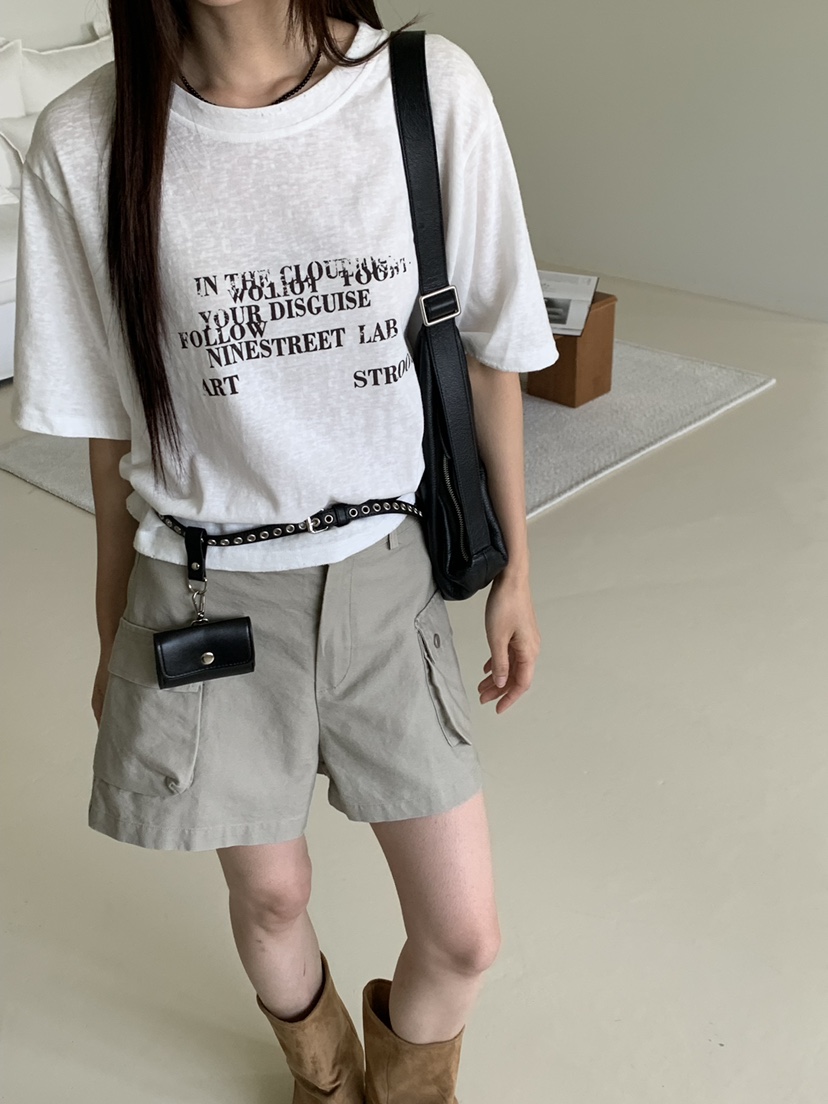 RIVER RAIN韓國東大門直郵女裝新款時尚26夏季熱賣推薦T恤RIVER RAINT恤