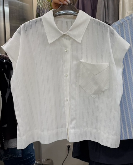 THE SIL韓國東大門直郵女士新品時尚推薦休閑襯衫蕾絲衫THE SIL/1 2ILLY襯衫/蕾絲衫圖色2
