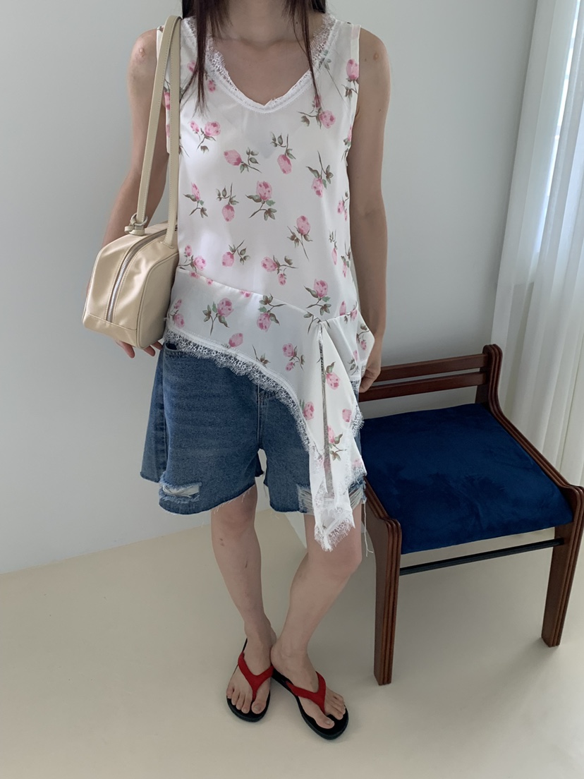 RIVER RAIN東大門實拍韓國女裝新款熱賣26夏季人氣吊帶背心RIVER RAIN吊帶/背心