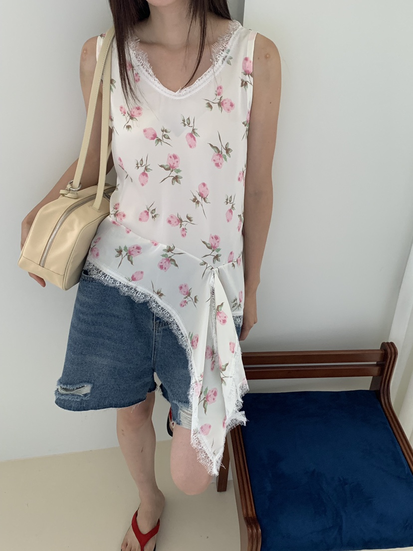 RIVER RAIN東大門實拍韓國女裝新款熱賣26夏季人氣吊帶背心RIVER RAIN吊帶/背心
