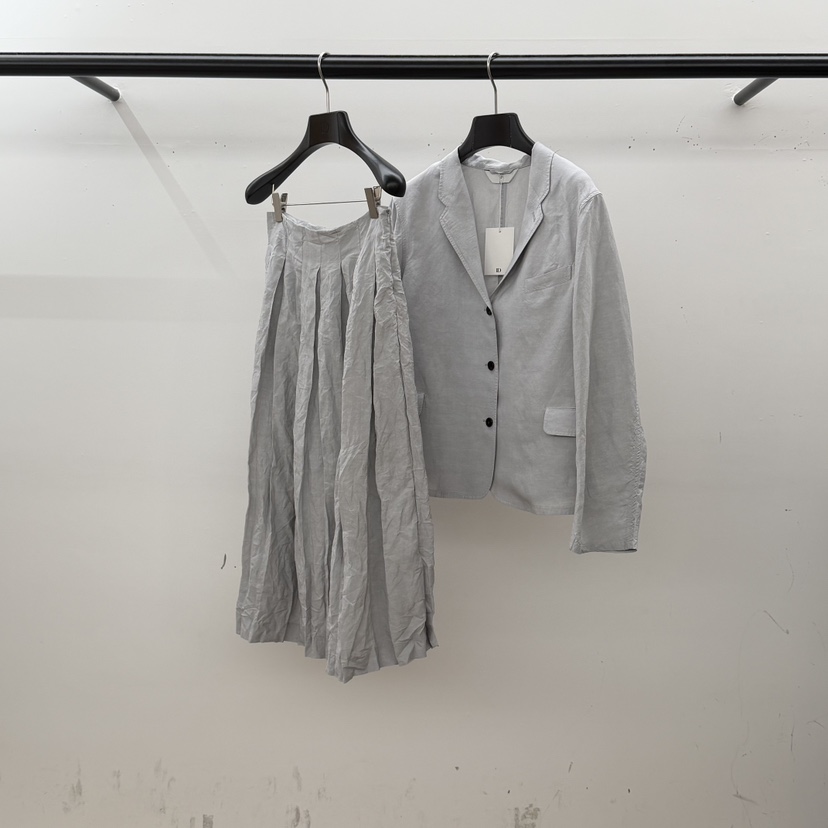 ID韓國直郵女裝新品人氣熱賣時尚26夏季休閑西裝西服亞麻ID西裝/西服