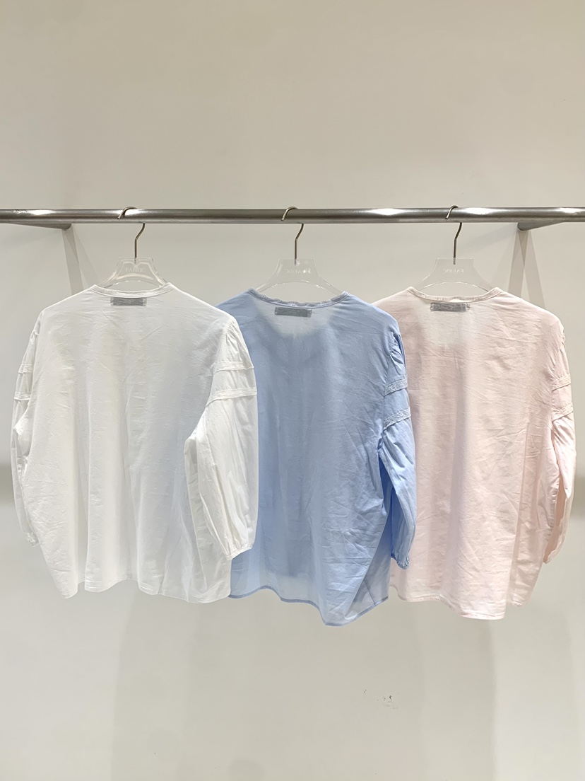 FABRIC東大門實拍韓國女裝新品推薦人氣26夏季襯衫蕾絲衫FABRIC襯衫/蕾絲衫
