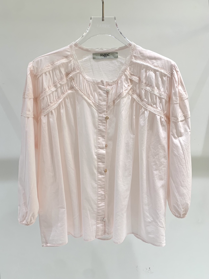 FABRIC東大門實拍韓國女裝新品推薦人氣26夏季襯衫蕾絲衫FABRIC襯衫/蕾絲衫圖色3