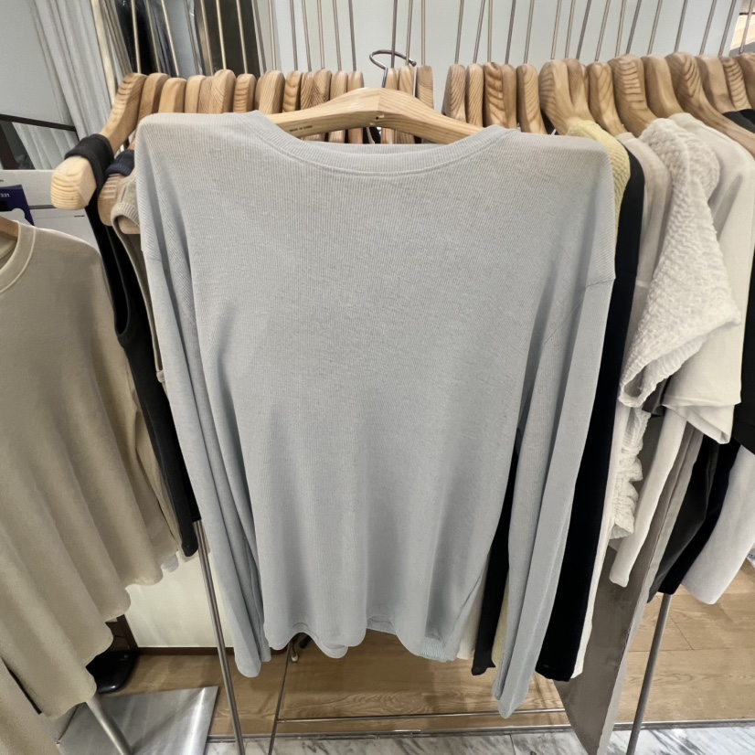 HOUSE OF/DE MERRY韓國東大門直郵女裝新款人氣長袖T恤HOUSE OF/DE MERRY長袖T恤圖色6藍