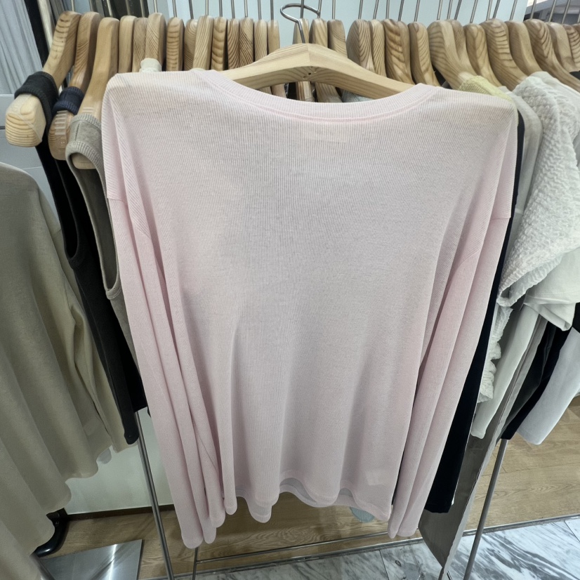 HOUSE OF/DE MERRY韓國東大門直郵女裝新款人氣長袖T恤HOUSE OF/DE MERRY長袖T恤圖色7粉