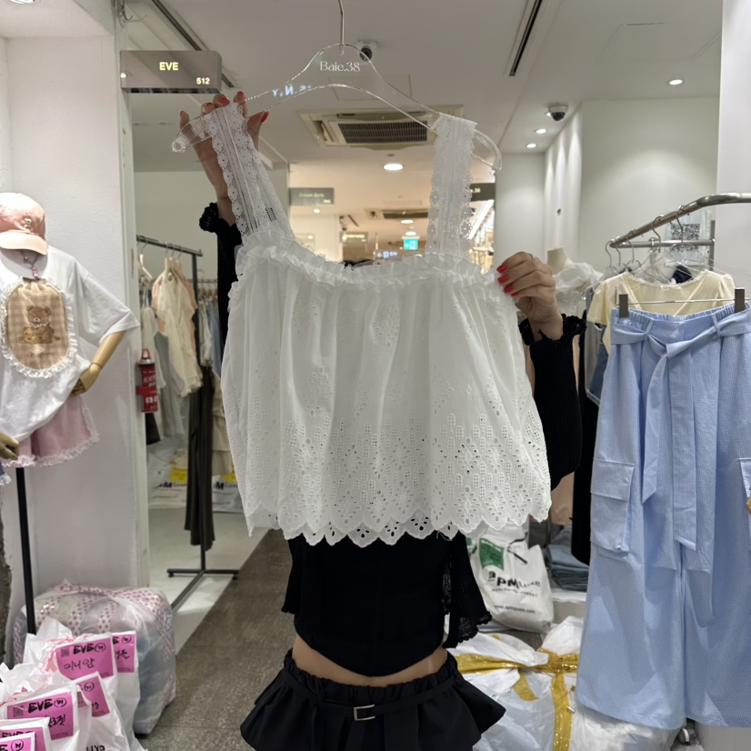 BAIE.38韓國直郵實拍女士新款人氣26夏季時尚推薦吊帶背心BAIE.38吊帶/背心圖色1