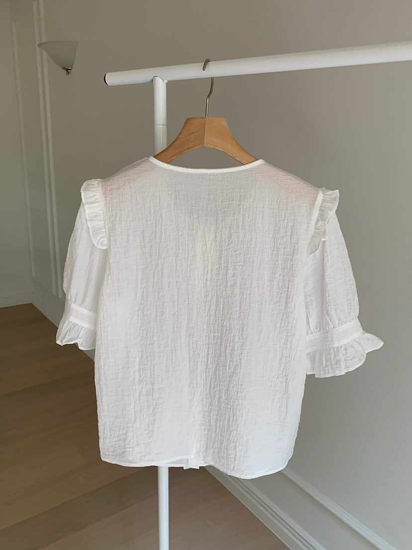 LOVE MY SANTA韓國東大門代購女士新品26夏季襯衫蕾絲衫Santa/LOVE MY SANTA襯衫/蕾絲衫
