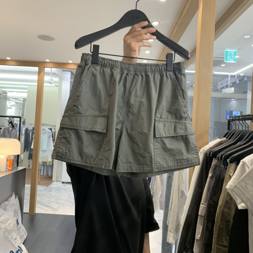 OBJECT韓國東大門代購女士新品時尚休閑人氣推薦26夏季短褲OBJECT短褲圖色1