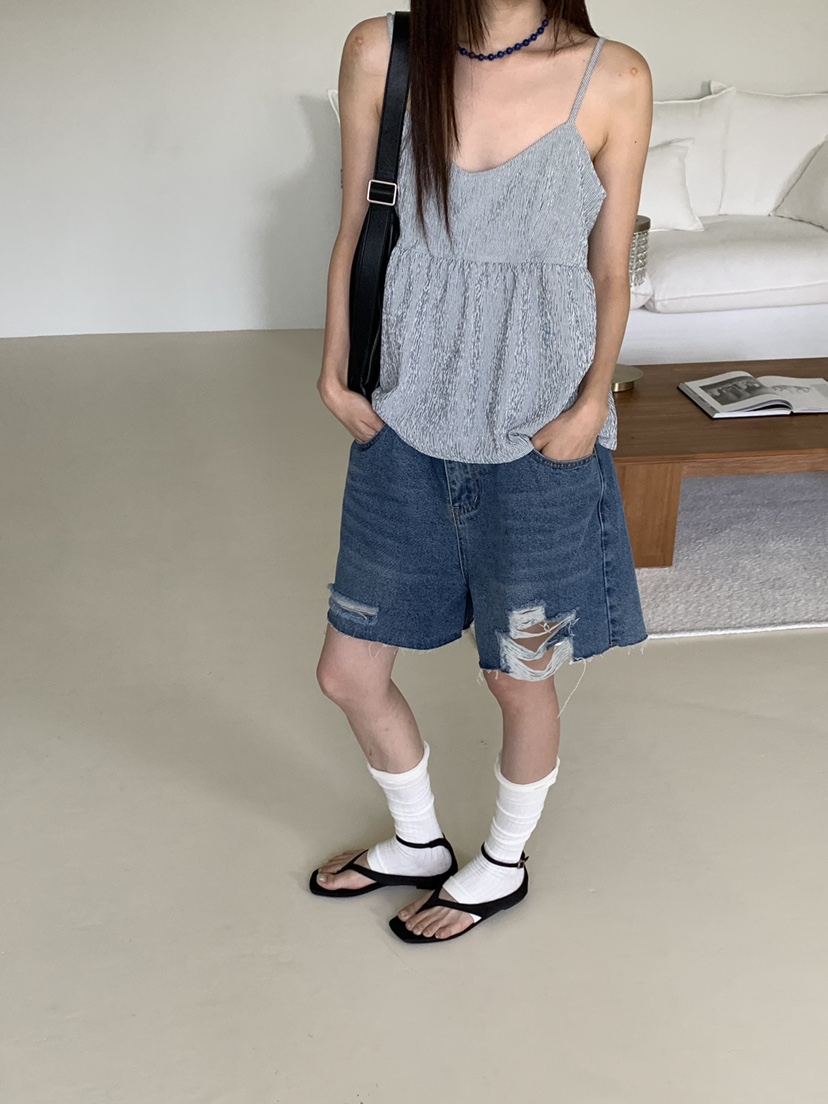 RIVER RAIN韓國直郵女裝新品時尚休閑26夏季推薦人氣休閑褲RIVER RAIN休閑褲