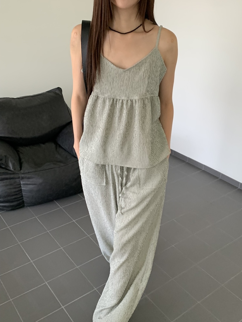 RIVER RAIN韓國直郵女裝新品時尚休閑26夏季推薦人氣休閑褲RIVER RAIN休閑褲