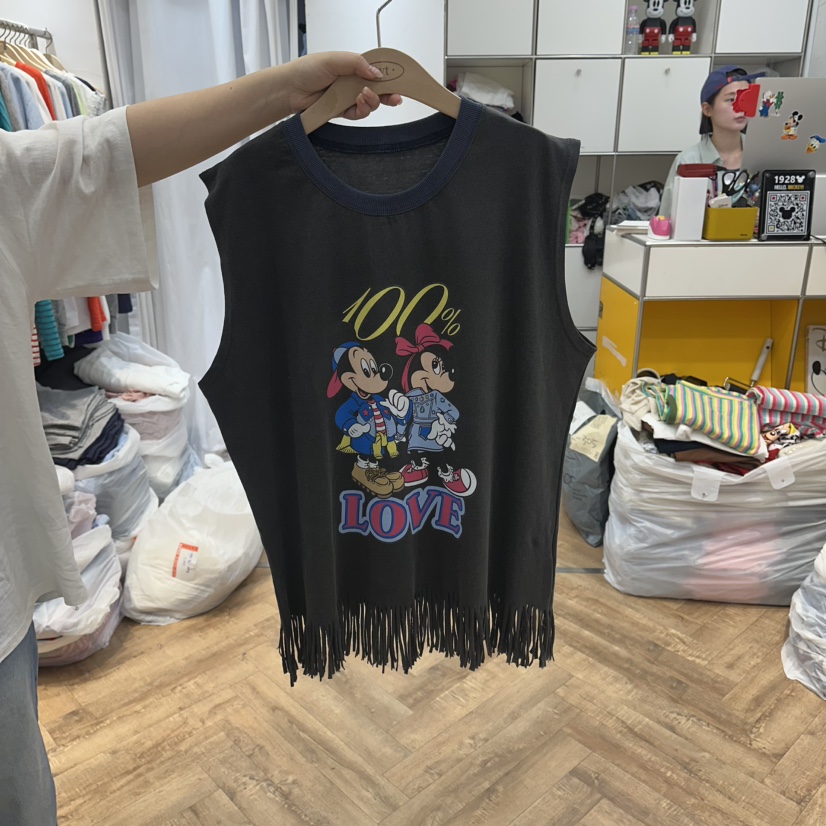 DE LINE韓國東大門直郵女裝新品休閑熱賣人氣26夏季吊帶背心DE LINE吊帶/背心圖色1
