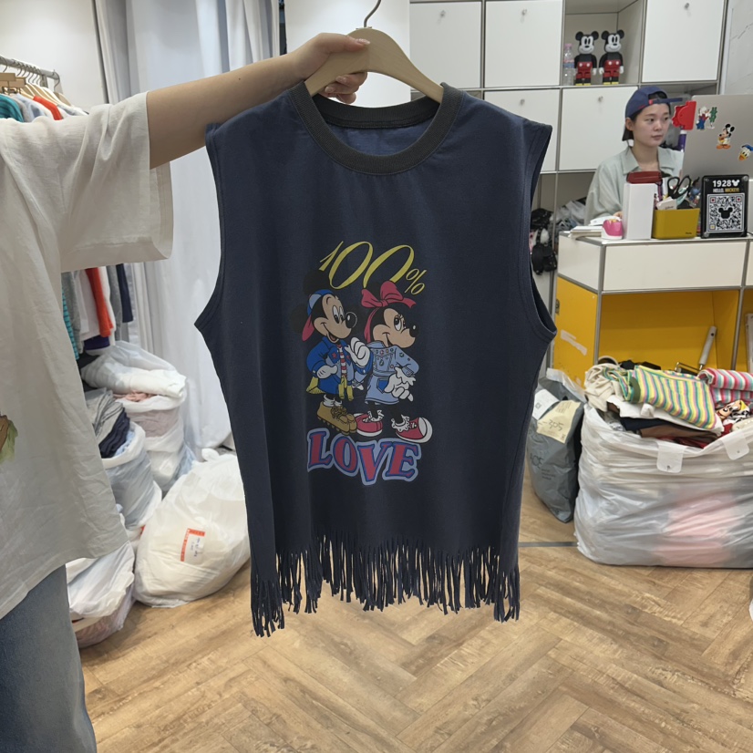 DE LINE韓國東大門直郵女裝新品休閑熱賣人氣26夏季吊帶背心DE LINE吊帶/背心圖色2