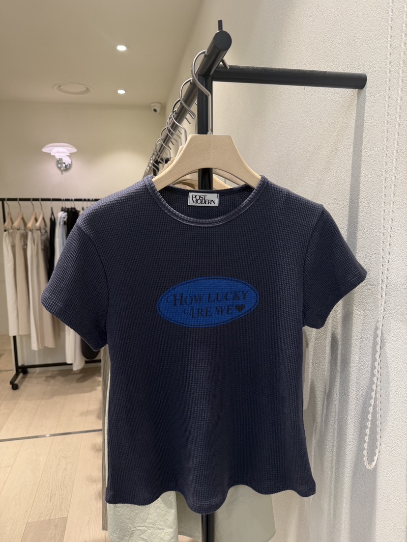 POSTMODERN韓國直郵女裝新款26夏季熱賣休閑推薦時尚人氣T恤POSTMODERNT恤圖色2