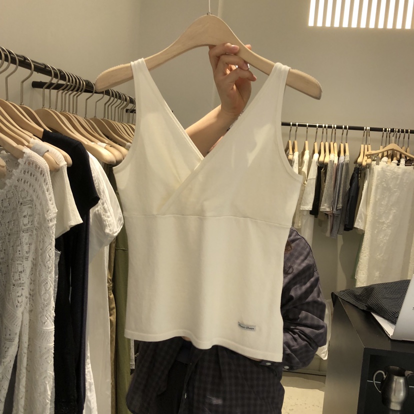 PLATE韓國直郵女士新款時尚休閑熱賣26夏季推薦人氣吊帶背心ANOTHER PLATE MOOD WEAR吊帶/背心圖色2
