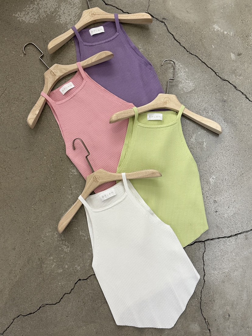 BPLAN韓國直郵女士新品休閑人氣熱賣26夏季推薦吊帶背心無袖BPLAN吊帶/背心