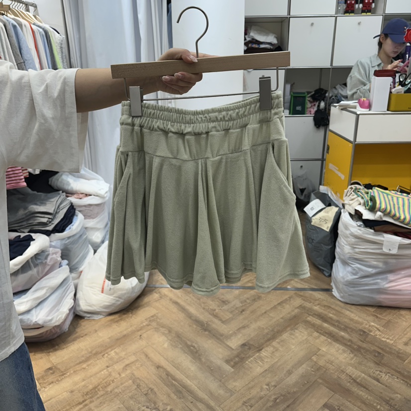 DE LINE韓國東大門代購女士新品熱賣推薦26夏季休閑短褲DE LINE短褲圖色3