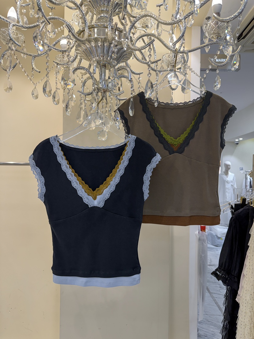 81 MARKET-L韓國直郵女裝新品推薦26夏季休閑熱賣吊帶背心81 MARKET-L吊帶/背心