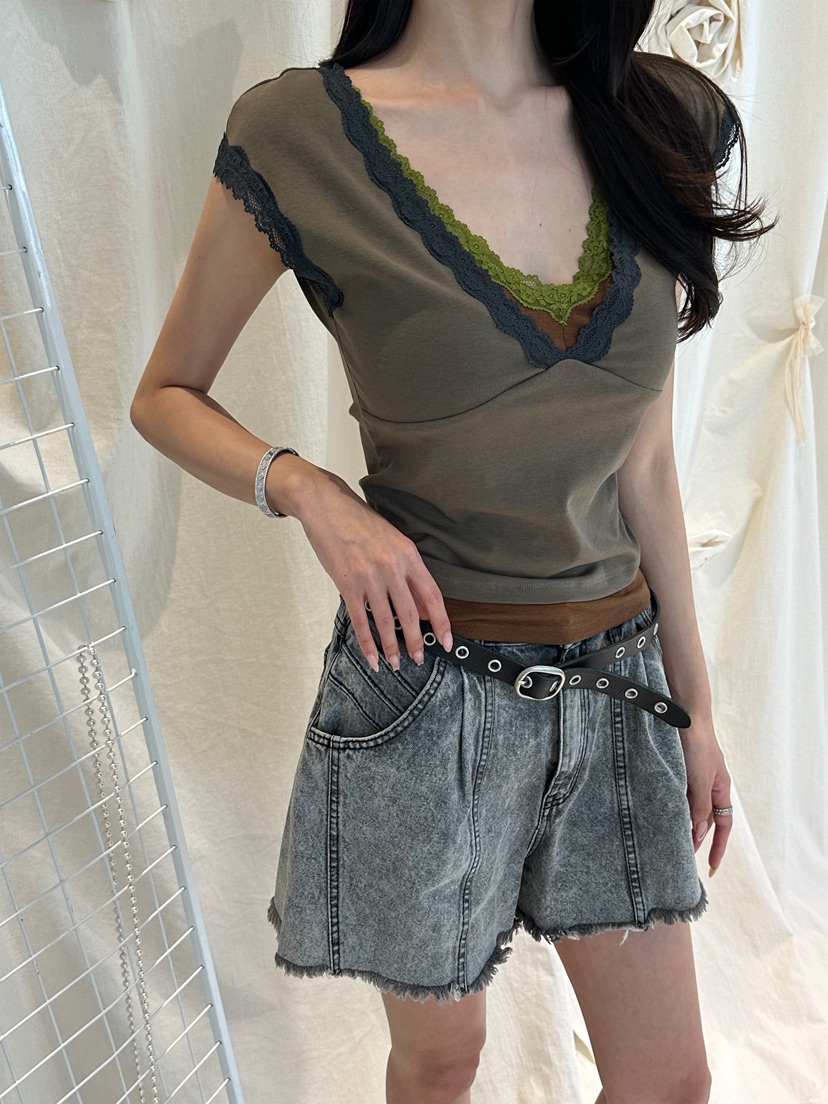 81 MARKET-L韓國直郵女裝新品推薦26夏季休閑熱賣吊帶背心81 MARKET-L吊帶/背心