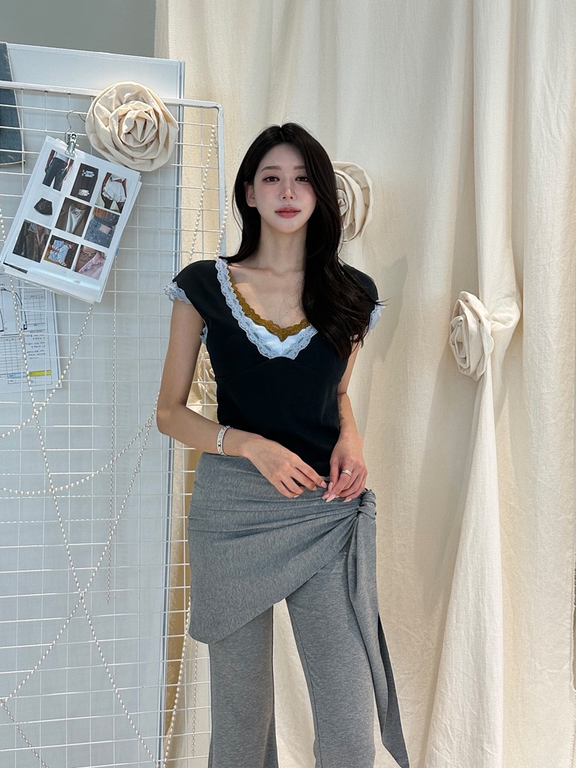 81 MARKET-L韓國直郵女裝新品推薦26夏季休閑熱賣吊帶背心81 MARKET-L吊帶/背心