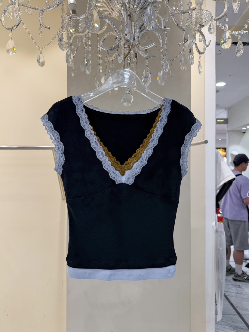 81 MARKET-L韓國直郵女裝新品推薦26夏季休閑熱賣吊帶背心81 MARKET-L吊帶/背心圖色2
