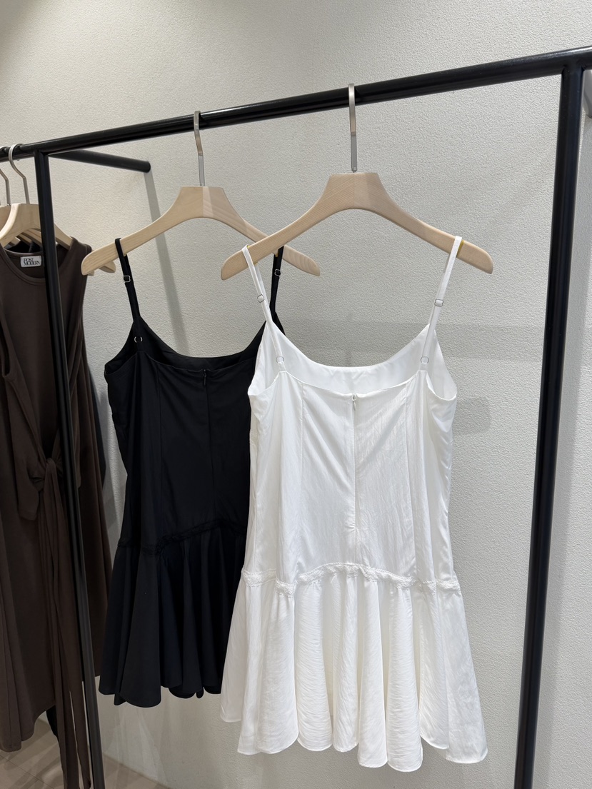 POSTMODERN韓國東大門代購女士新品推薦26夏季連衣裙蕾絲POSTMODERN連衣裙