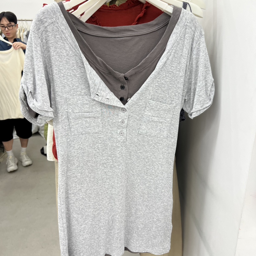 BREATHE韓國代購女裝新品26夏季熱賣休閑推薦時尚人氣T恤BREATHET恤圖色1
