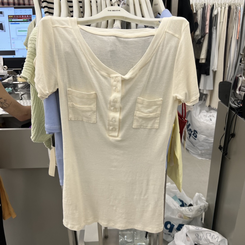 BREATHE韓國代購女裝新品26夏季熱賣休閑推薦時尚人氣T恤BREATHET恤圖色2