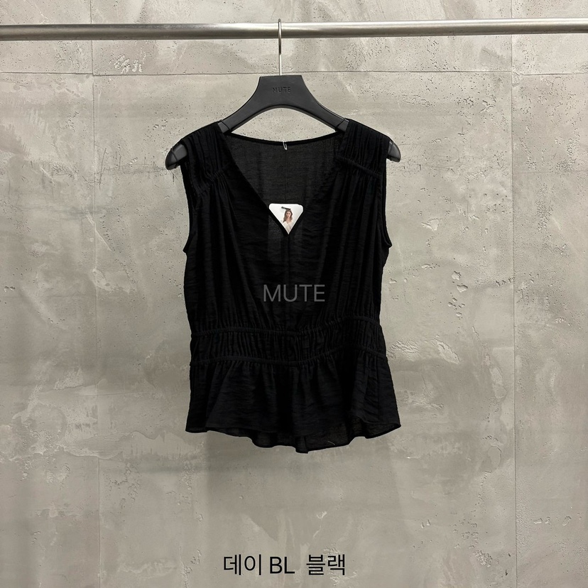 MUTE-P韓國代購女士新款休閑推薦26夏季熱賣人氣吊帶背心MUTE吊帶/背心圖色4黑色
